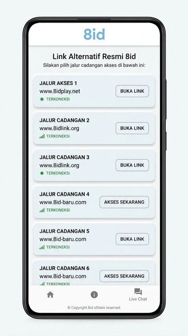 Link Alternatif 8id untuk Pengguna Android Indonesia