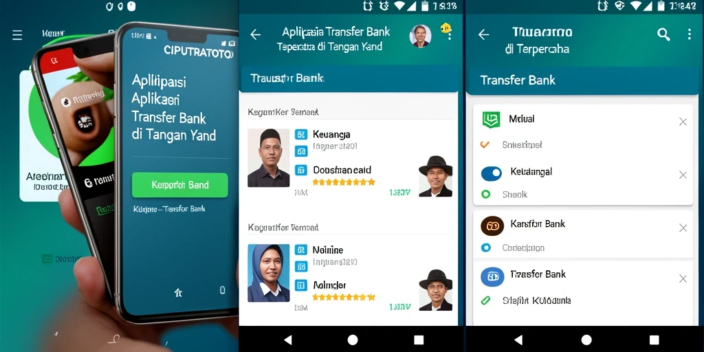 Tampilan antarmuka aplikasi CIPUTRATOTO yang user-friendly